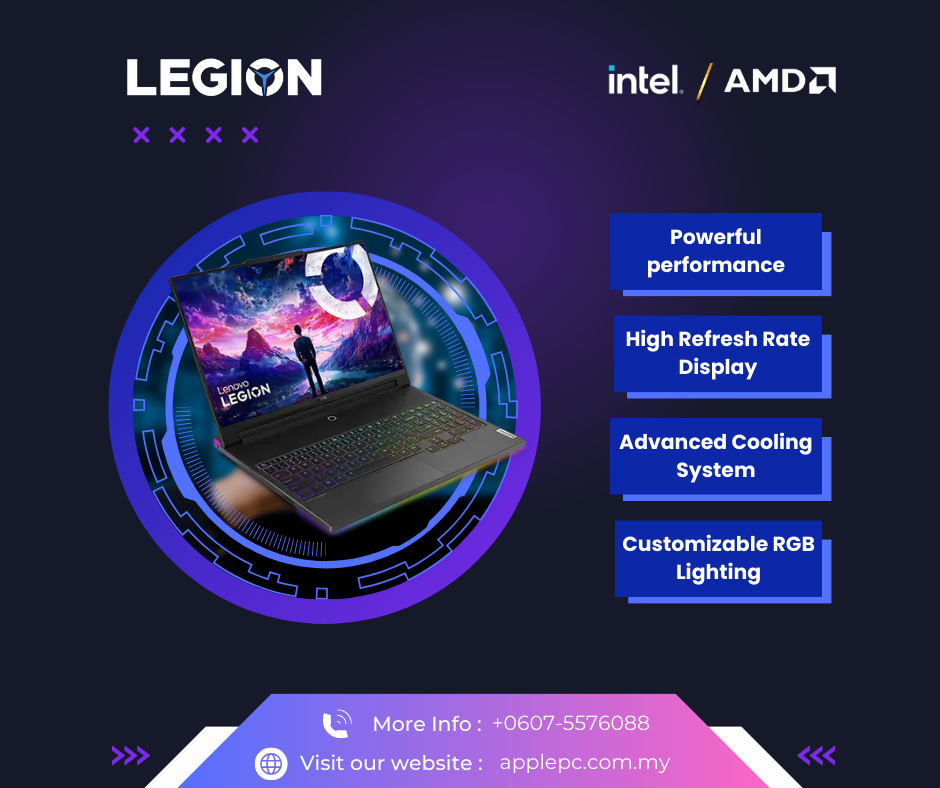 Unleash Your Gaming Potential with Legion: Where Power Meets Performance, and Victory Awaits