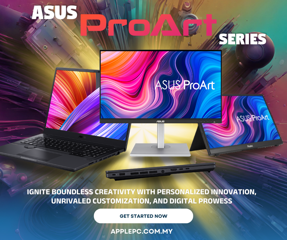 ProArt Series: Where Innovation Meets Mastery in Digital Creativity