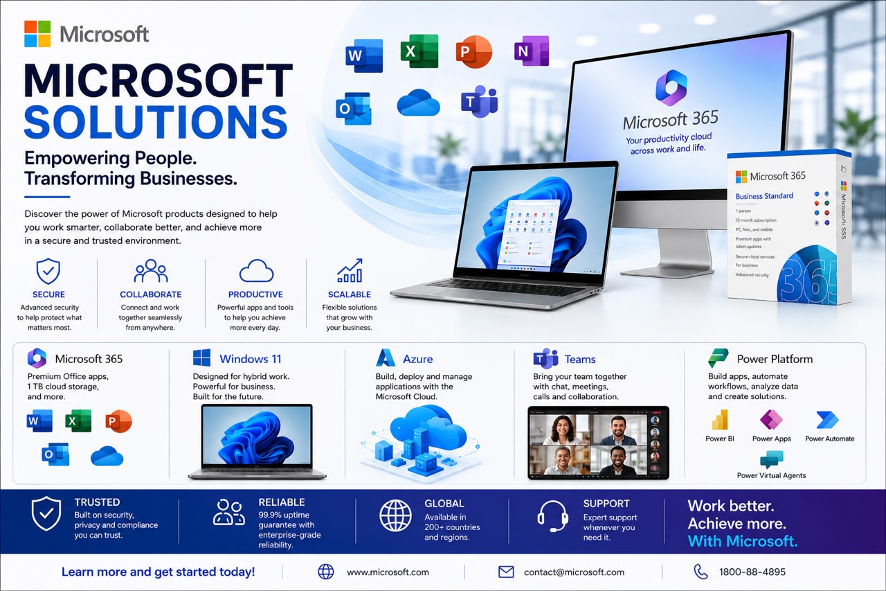 Empowering Modern Workspaces with Microsoft Solutions